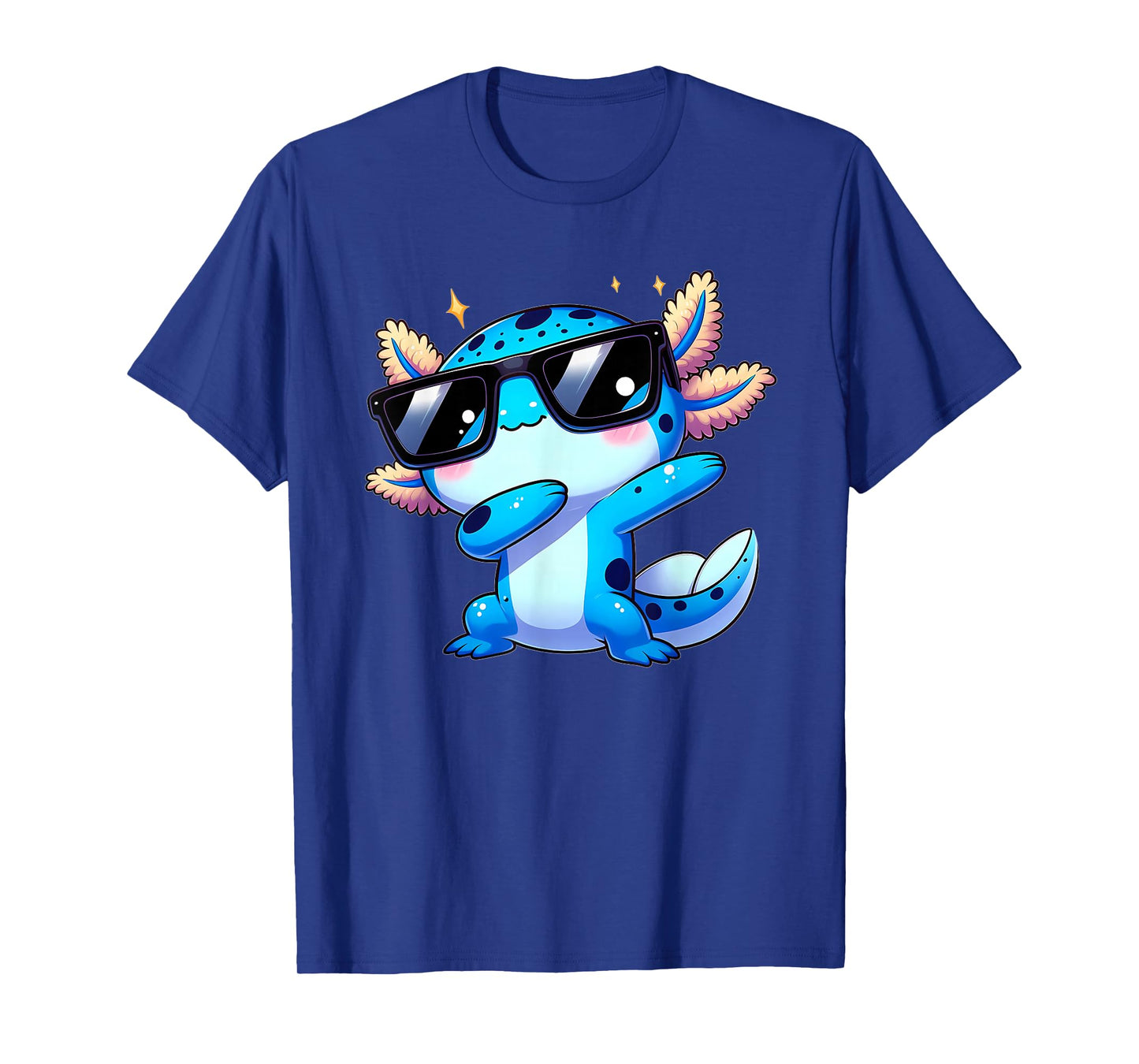 Fox Brother Unisex Kids Toddler Boys Dabbing Axolotl Kawaii Axolotl T-Shirt