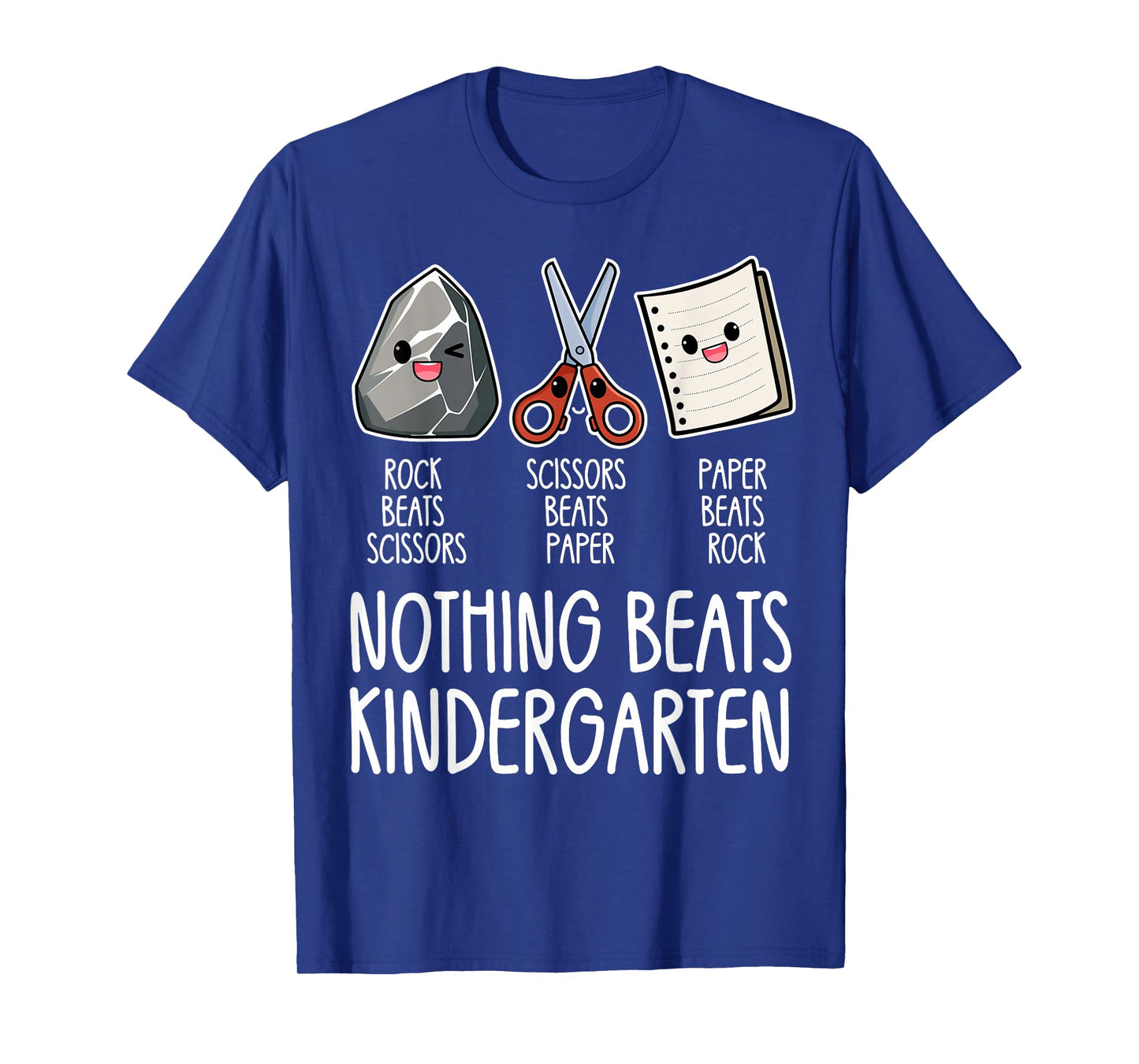 Nothing Beats Kindergarten Funny Back to School Kid Teacher T-Shirt