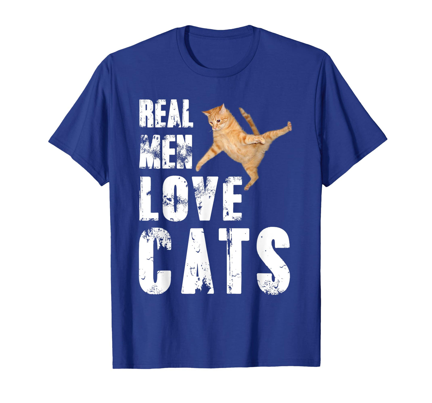 Real Men Love Cats Funny Cat Love T-shirt