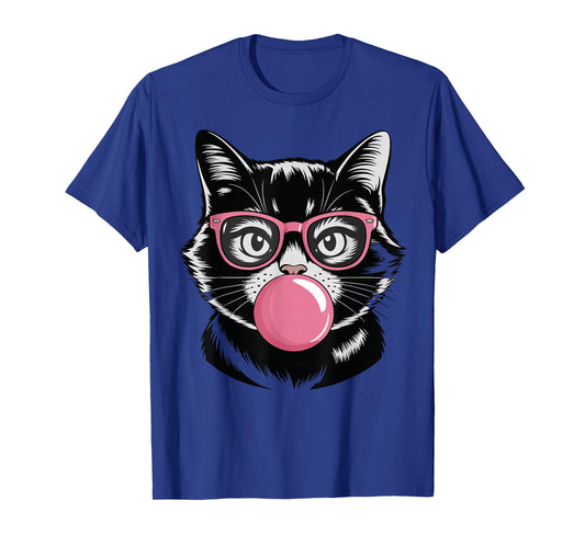 Cute Cat Bubble for Women Funny Cat Lovers T-Shirt
