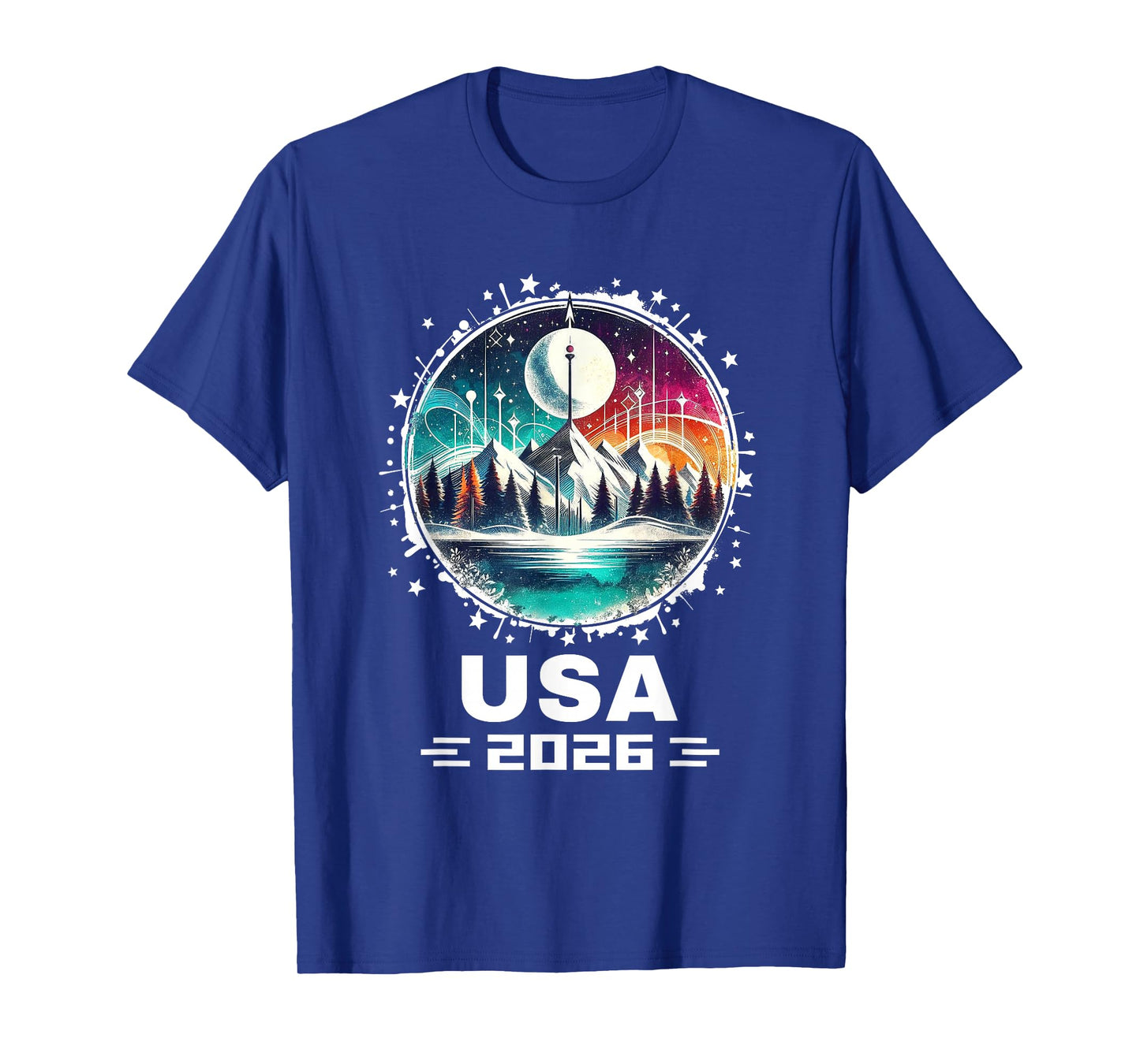 USA 2026 Go United States Winter Sport USA Team 2026 USA T-Shirt