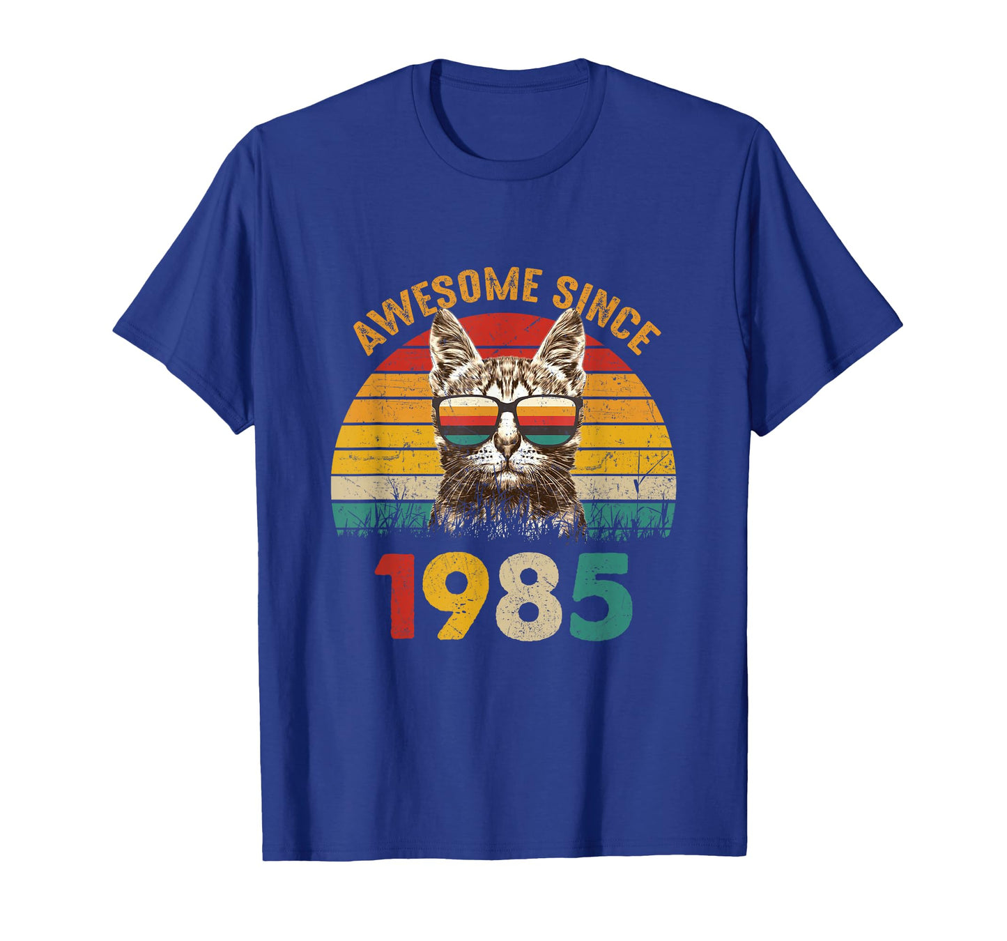40th Birthday shirt 40 Year Old Cat Lover Awesome Since 1985 T-Shirt