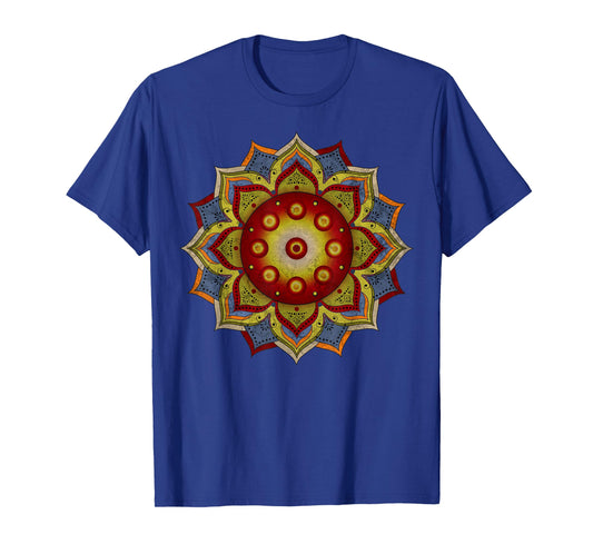 Handpan - Hang Drum Mandala - natural colored T-Shirt