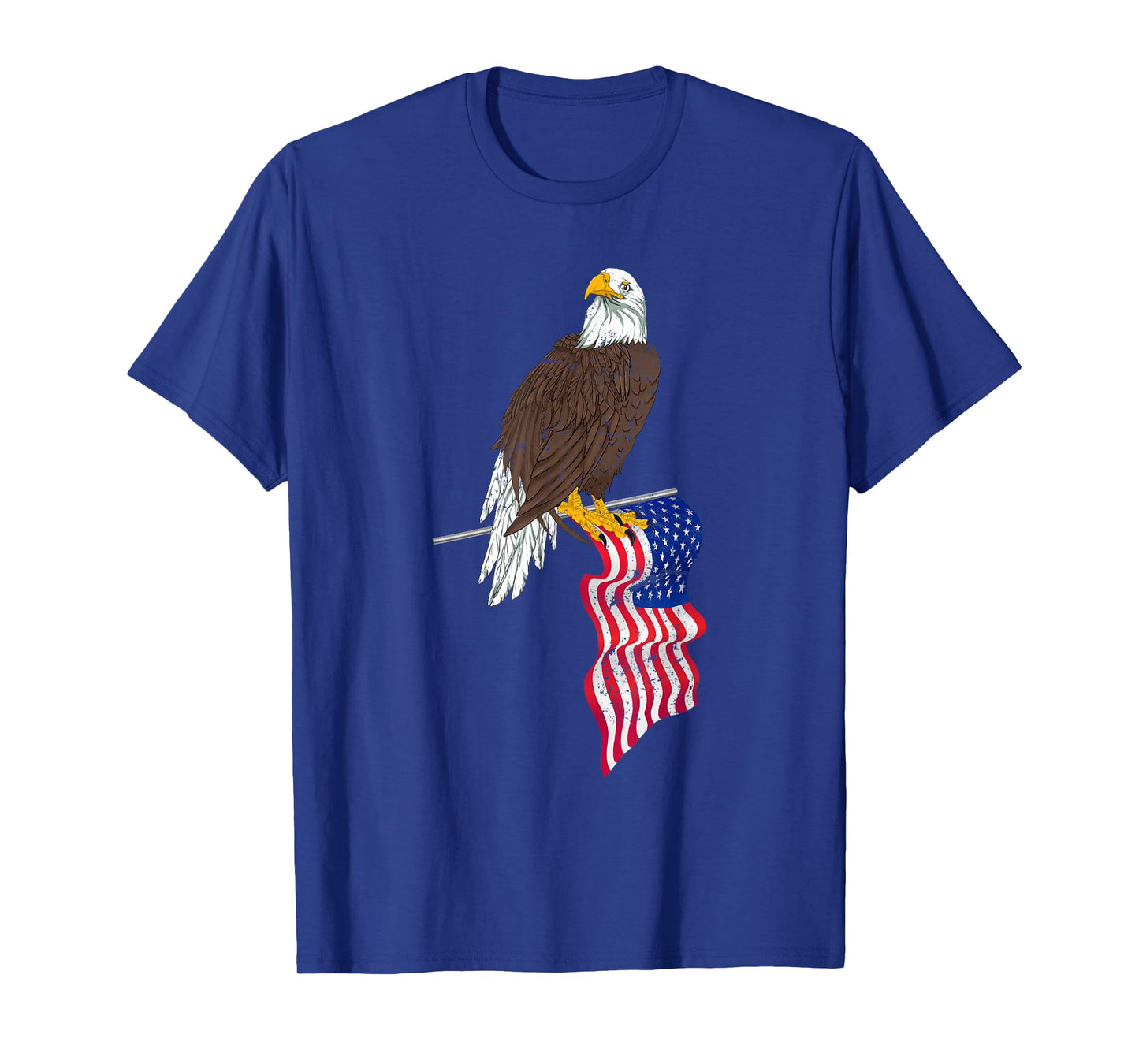 Patriotic US Flag Freedom United States American Bald Eagle T-Shirt