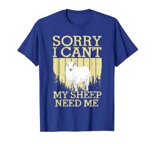 Cool Sheep For Men Women Sheep Lovers Lamb Livestock Farmers T-Shirt