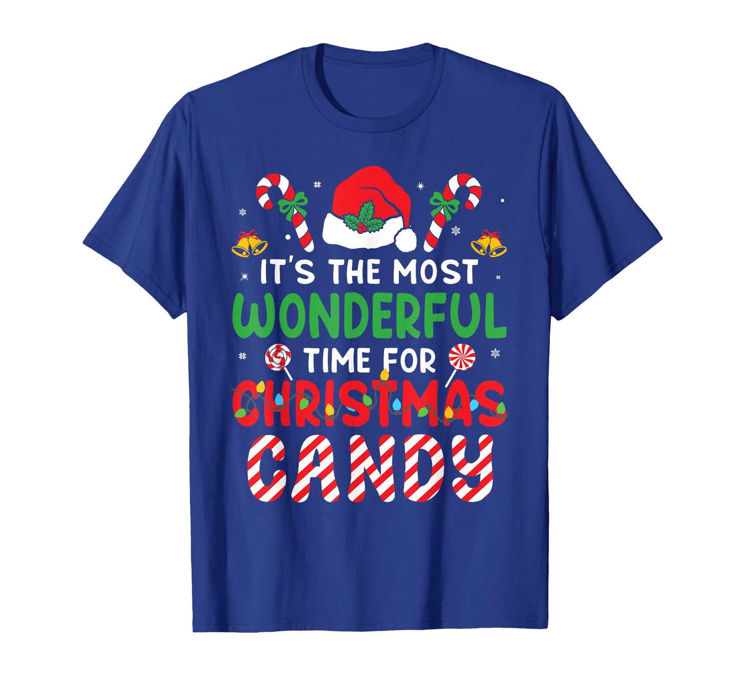 It's The Most Wonderful Time for Christmas Candy Cane Kids T-Shirt