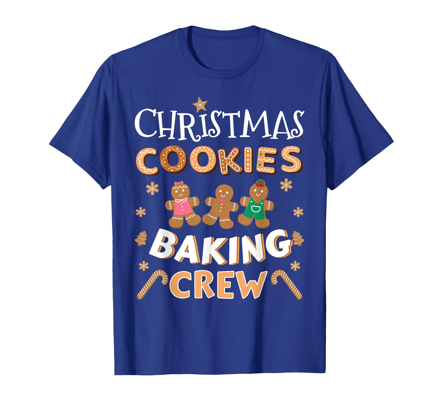 Christmas cookies baking crew for family xmas pajamas T-Shirt