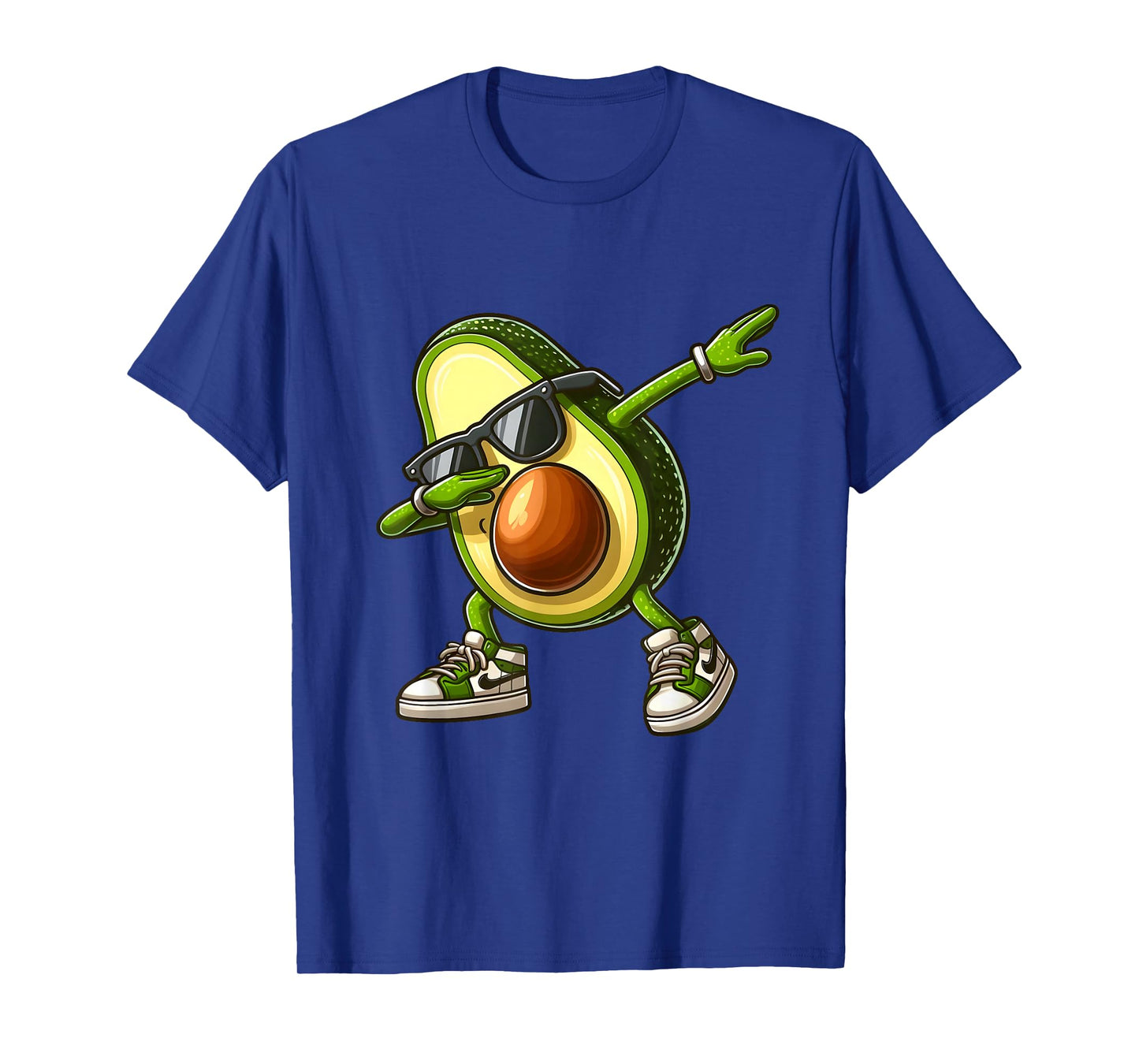 Funny Dabbing Avocado Vegan Food Lover Tee T-Shirt