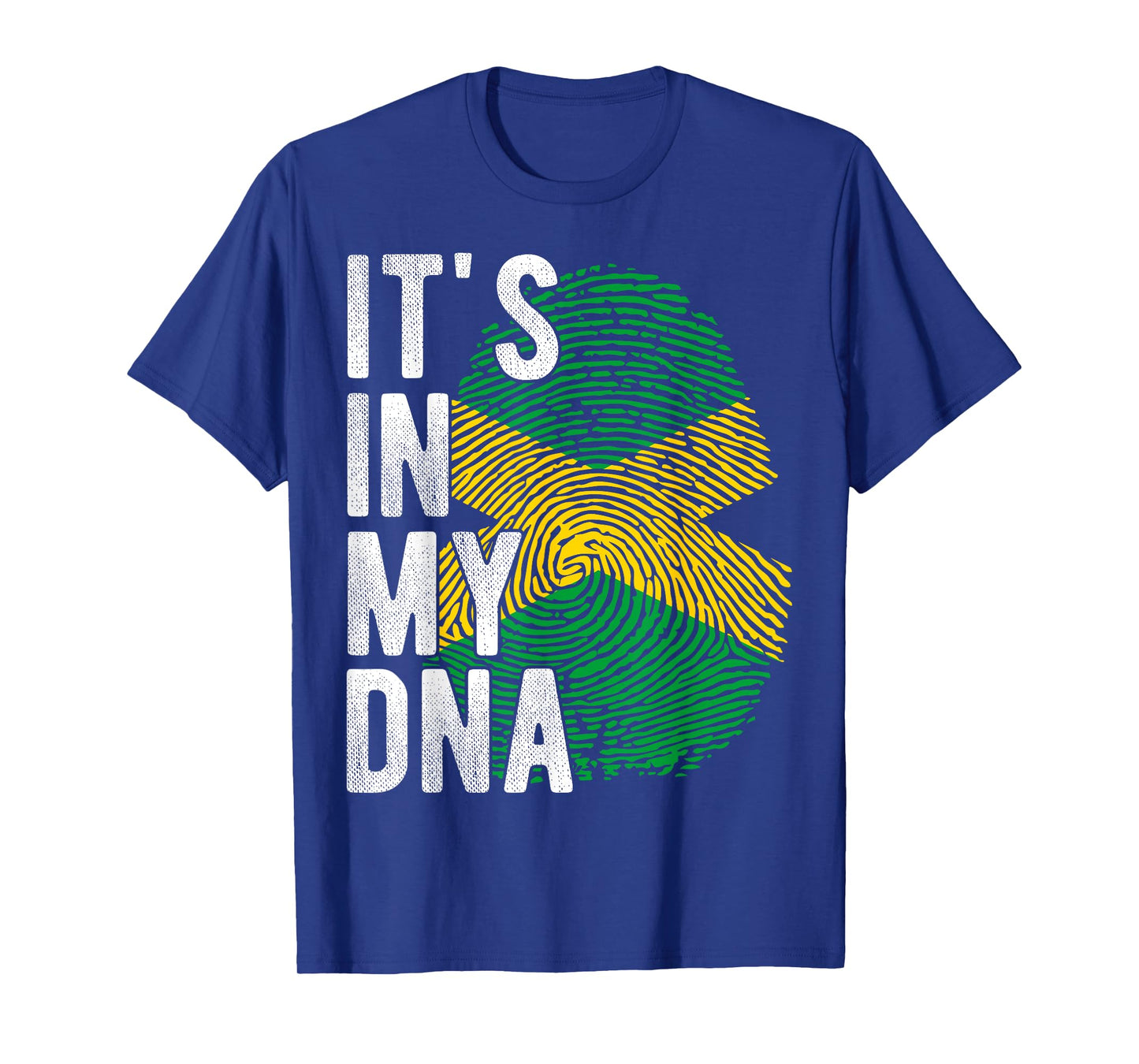 It's in My DNA Jamaica Flag Jamaican Independence Day Proud T-Shirt