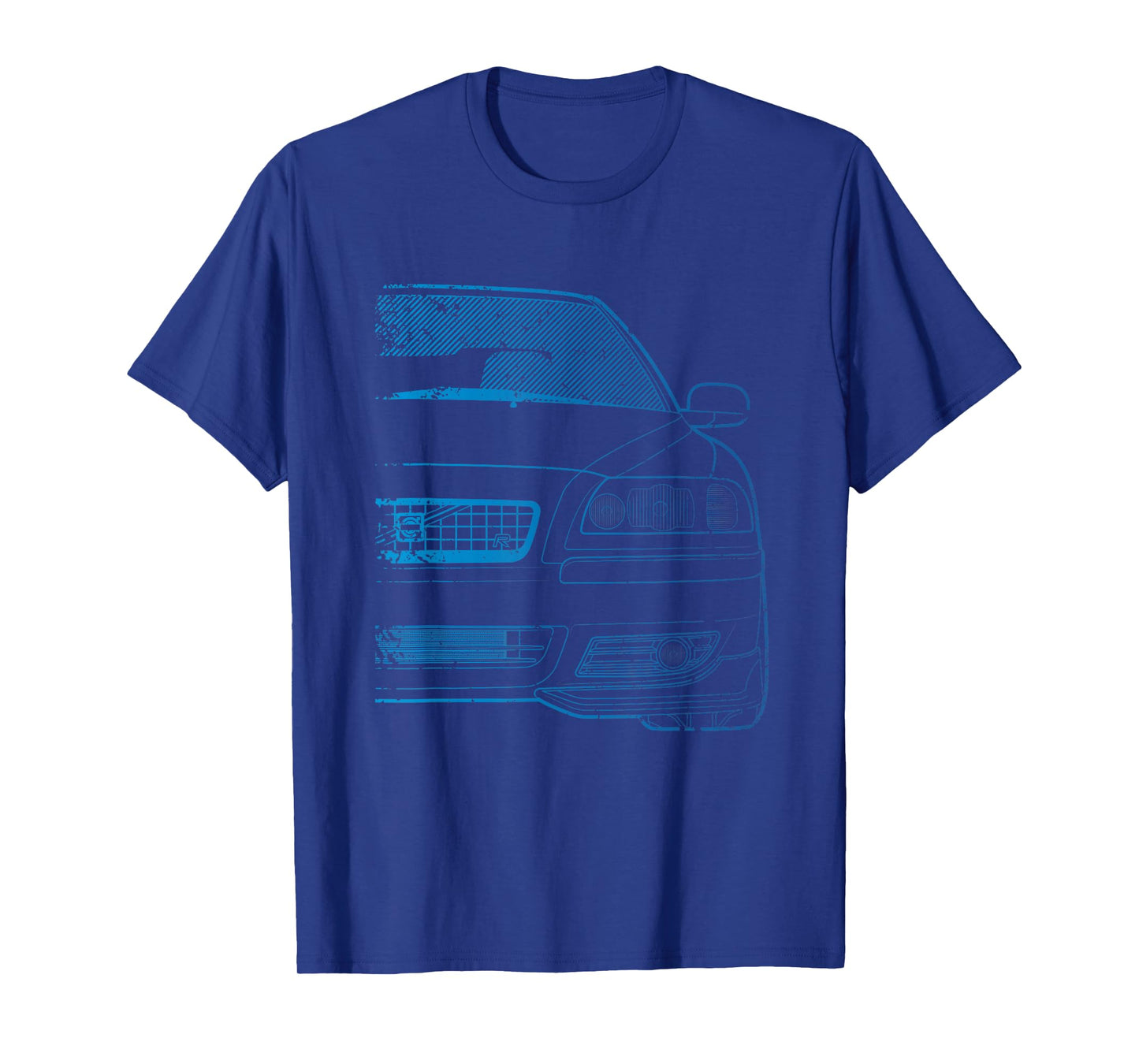 Classic Racing S60-R Turbo Blue Gradient Tshirt T-Shirt