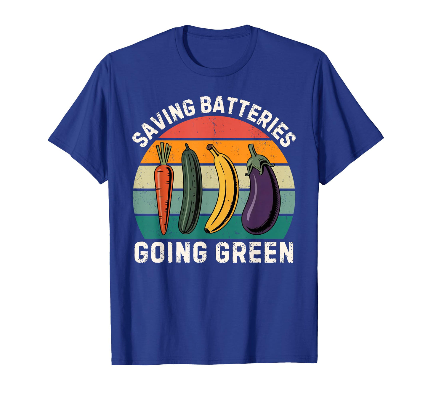 Saving Batteries Going Green Funny Inappropriate Humor Women T-Shirt