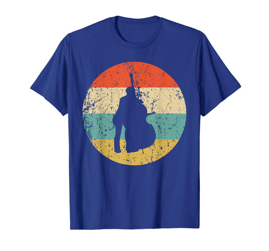 Stand Up Bass Shirt - Vintage Retro Music T-Shirt T-Shirt