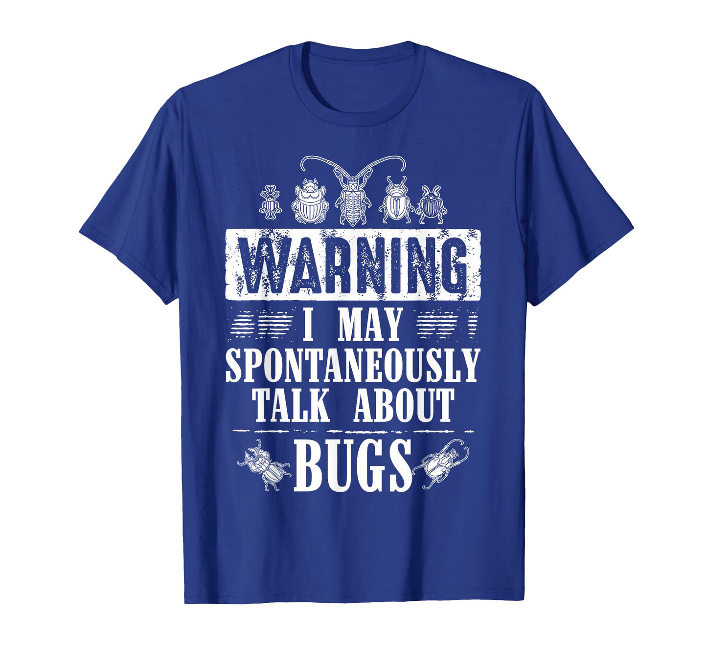 Cool Warning Talk About Bugs Funny Insect Collector Boy Gift T-Shirt