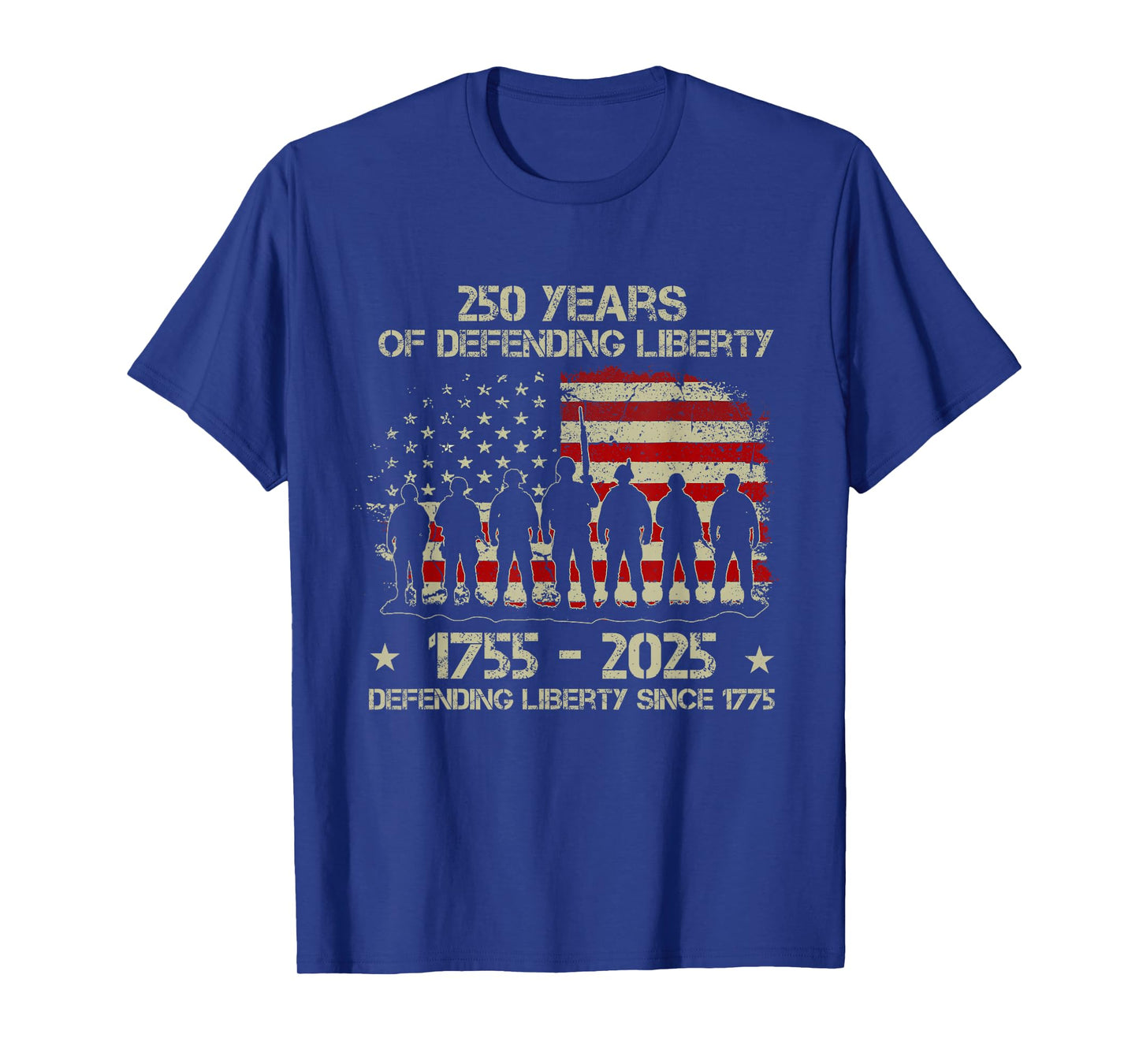 Patriotic USA Army Us Military Parade 250th Anniversary 2025 T-Shirt