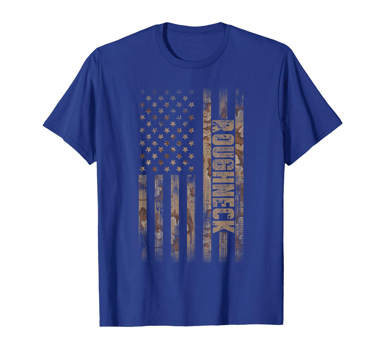 Roughneck American Flag Oilfield T-Shirt