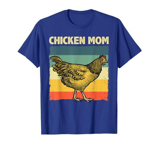Cool Chicken Mom Art For Women Chicken Farmer Poultry Farm T-Shirt