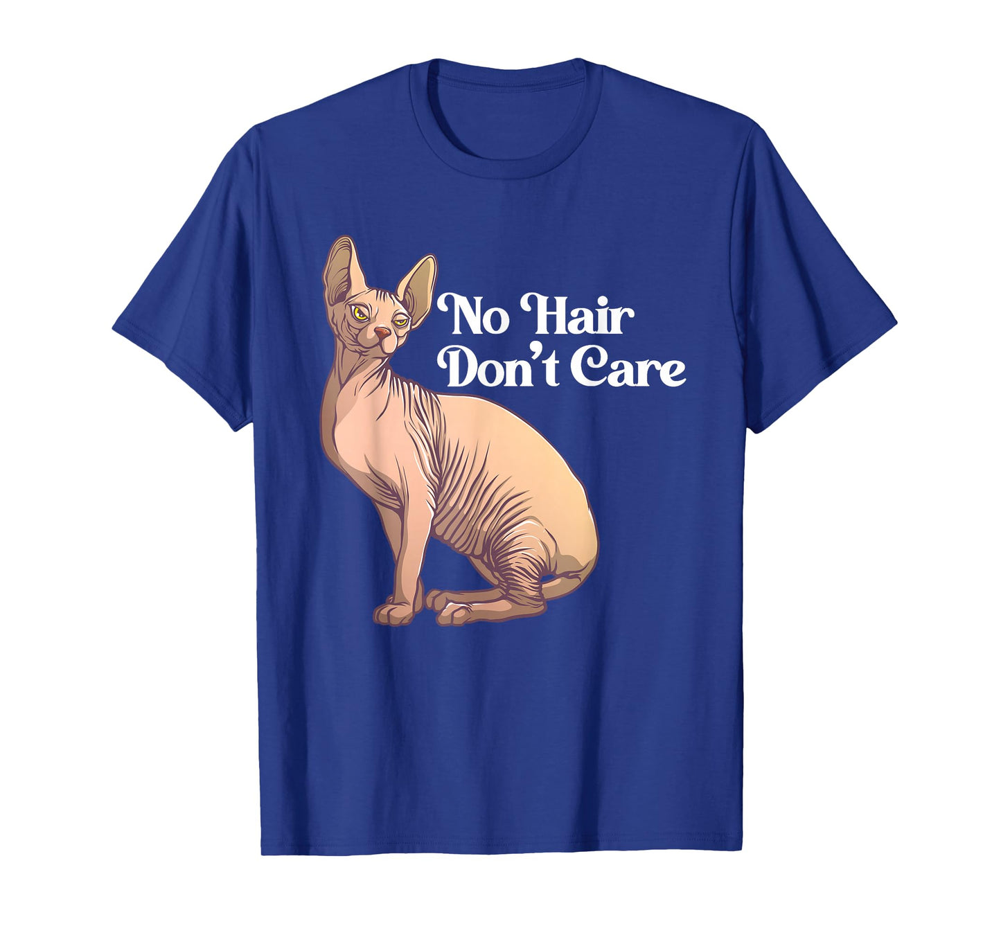 Funny Sphynx Cat Art For Men Women Hairless Cat Lover Pet T-Shirt