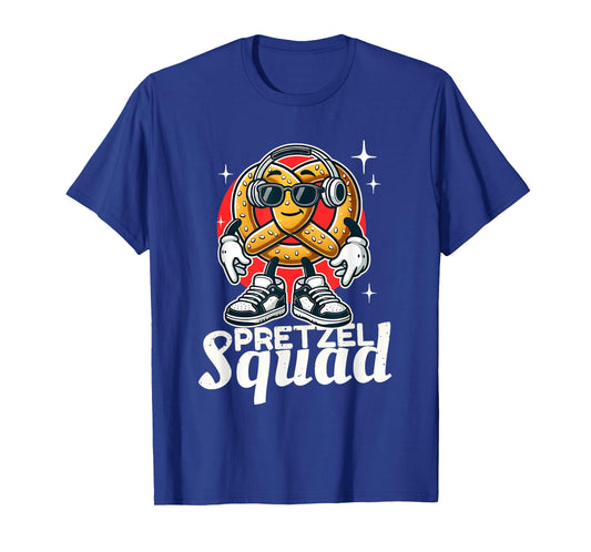 Cool Pretzel Squad Snack Matching Costume Women Kids Men T-Shirt
