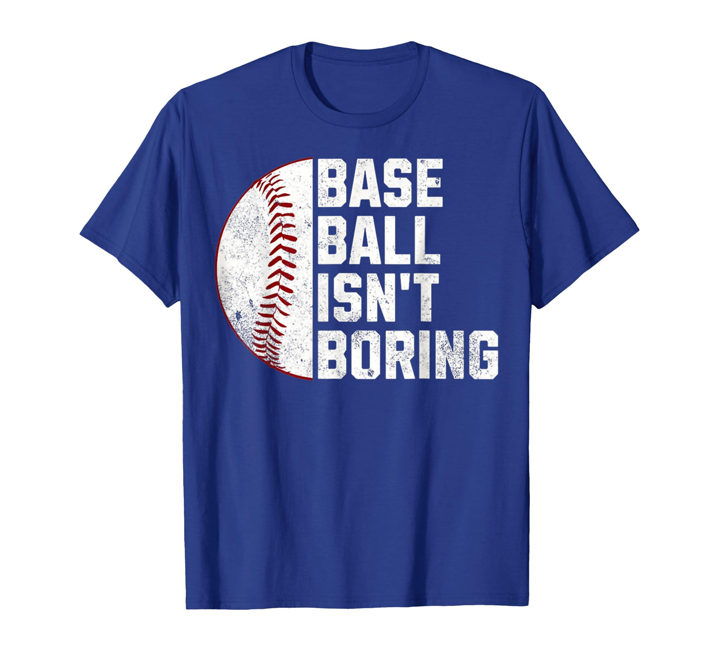 Baseball Isn't Boring Vintage Funny Baseball Fans Sport T-Shirt