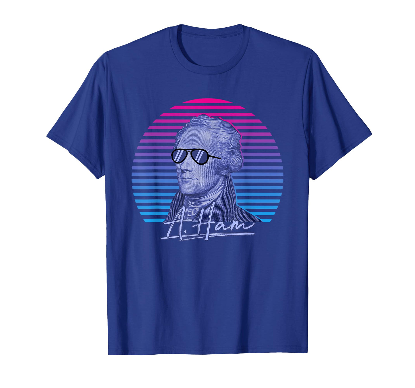 Alexander Hamilton Shirt A. Ham Funny 'Merica Patrotic Shirt T-Shirt