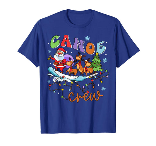 Christmas ICU Nurse Cooter Canoe Crew Critical Care ER ED RN T-Shirt