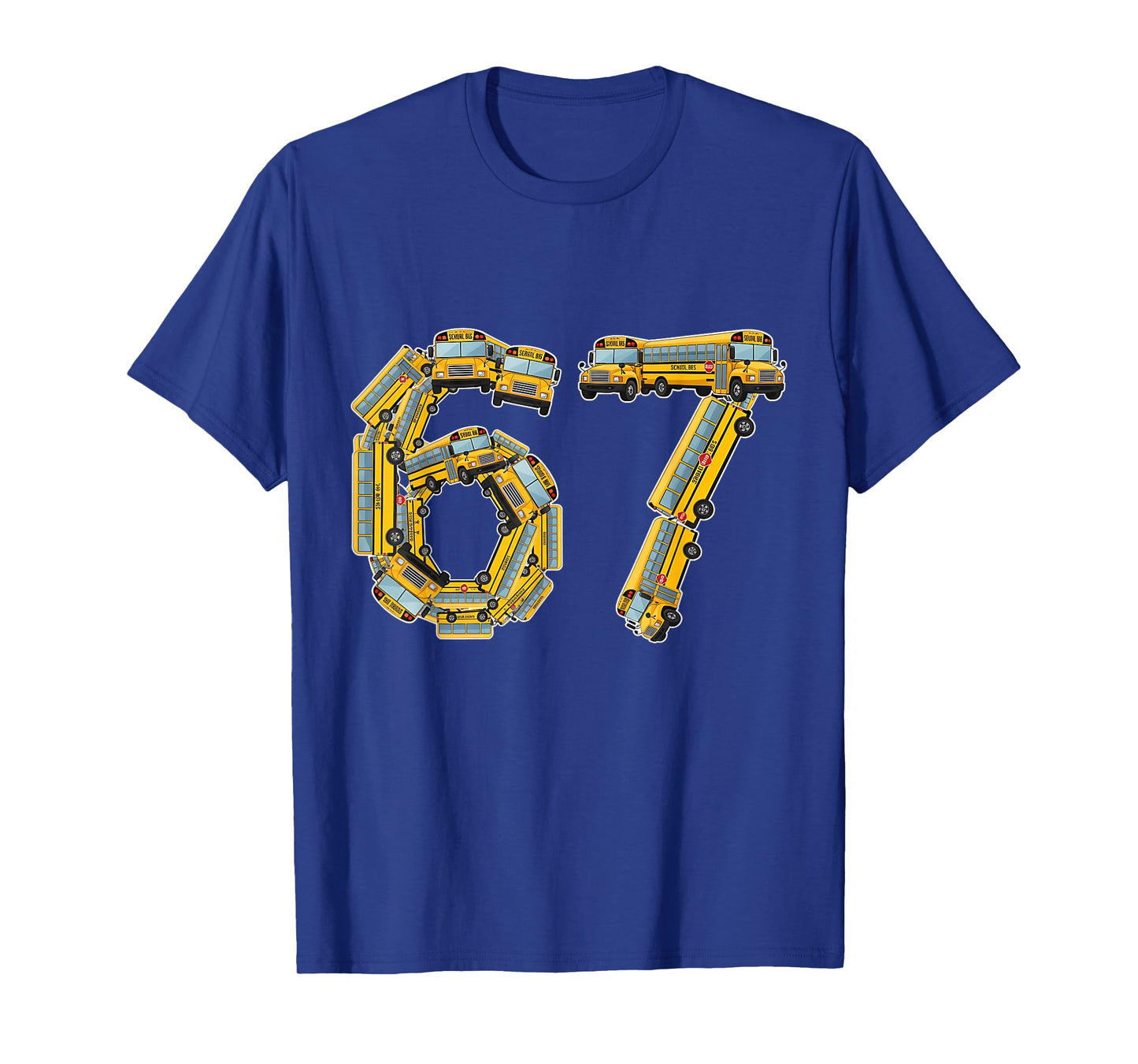 Fun School Bus 67 Teacher Appreciation 67 Meme Bus Driver T-Shirt