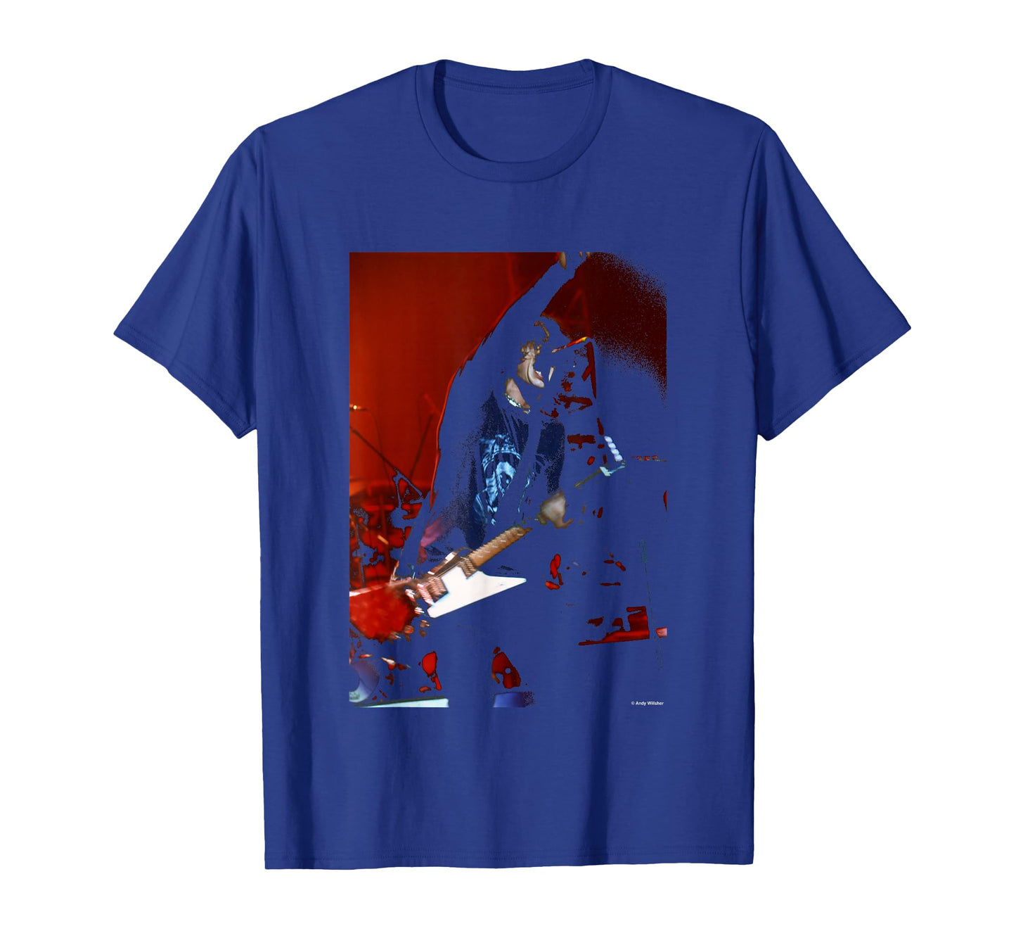 Foo Fighters Live Dave Grohl Photo by Andy Willsher T-Shirt