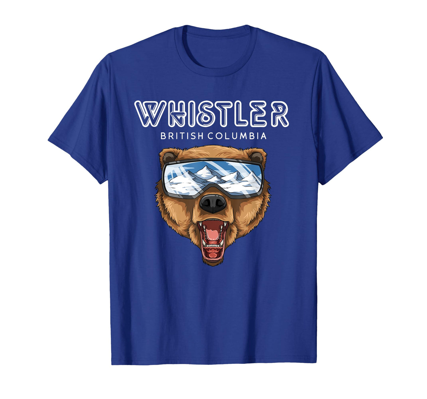 Whistler British Columbia - USA Grizzly Ski Resort 80s Gift T-Shirt