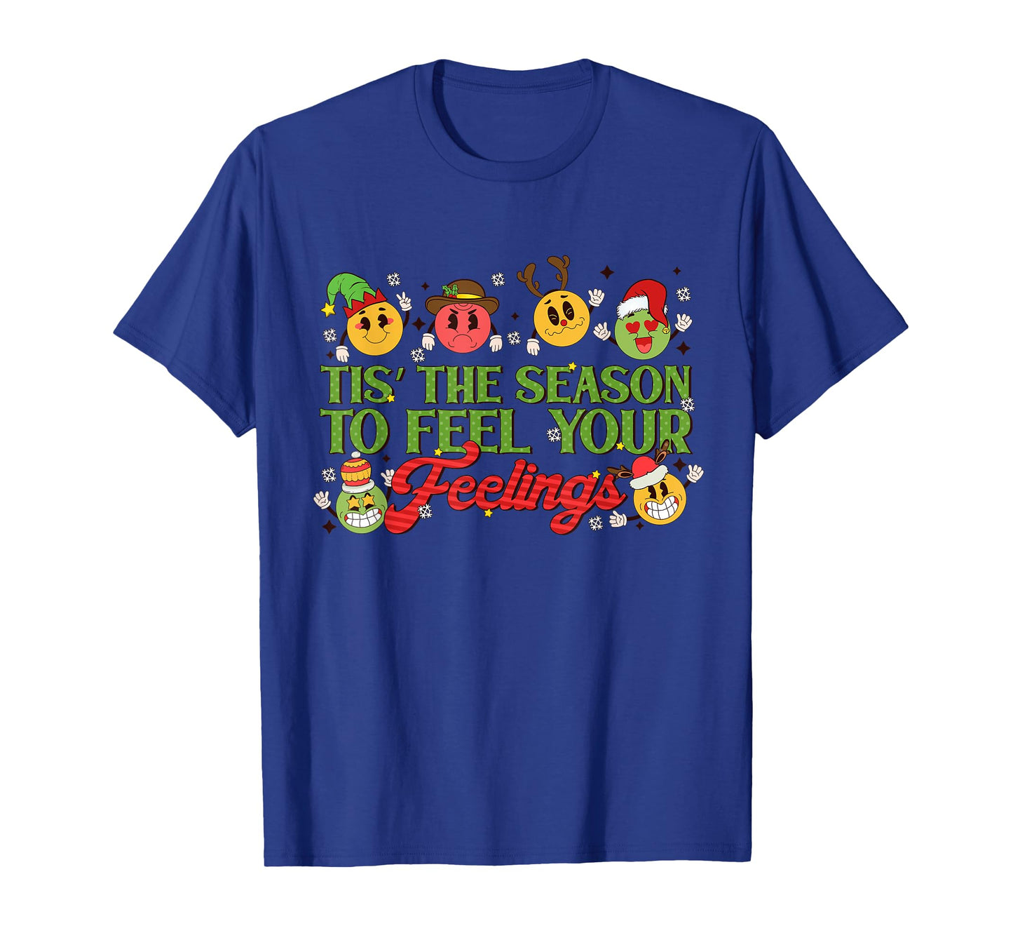 Christmas Mental Health Awareness Nurse Therapist Counselor T-Shirt