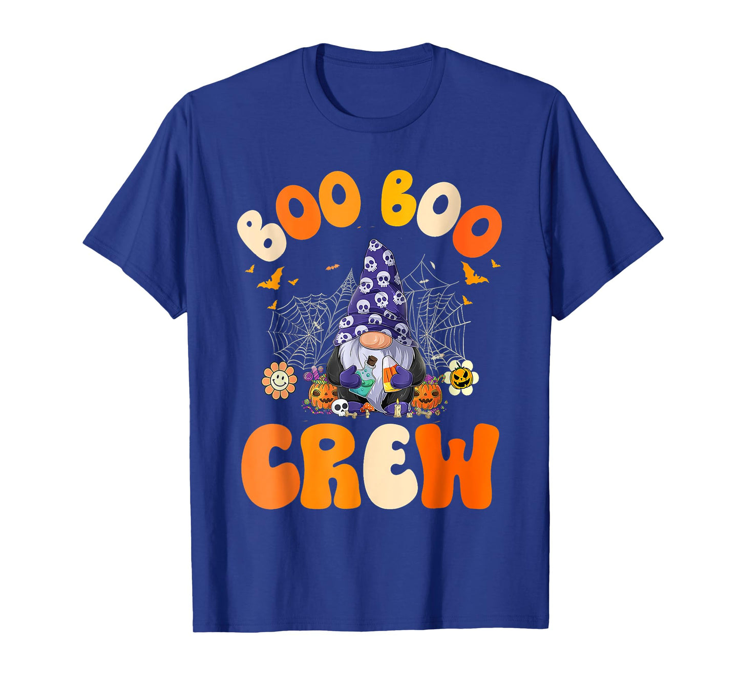 Cute gnomes. Boo Boo Crew Nurse Funny Ghost Women Halloween T-Shirt