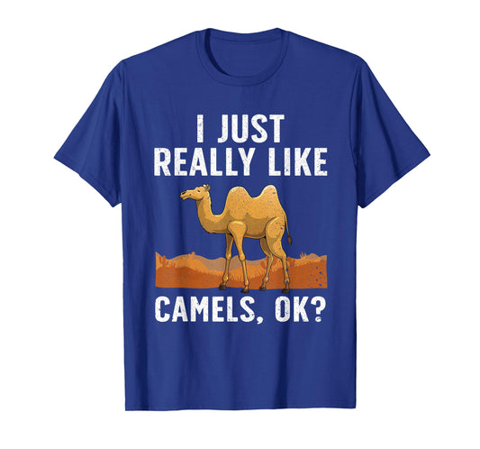 Cool Camel For Men Women Dromedary Camels Animal Lovers T-Shirt