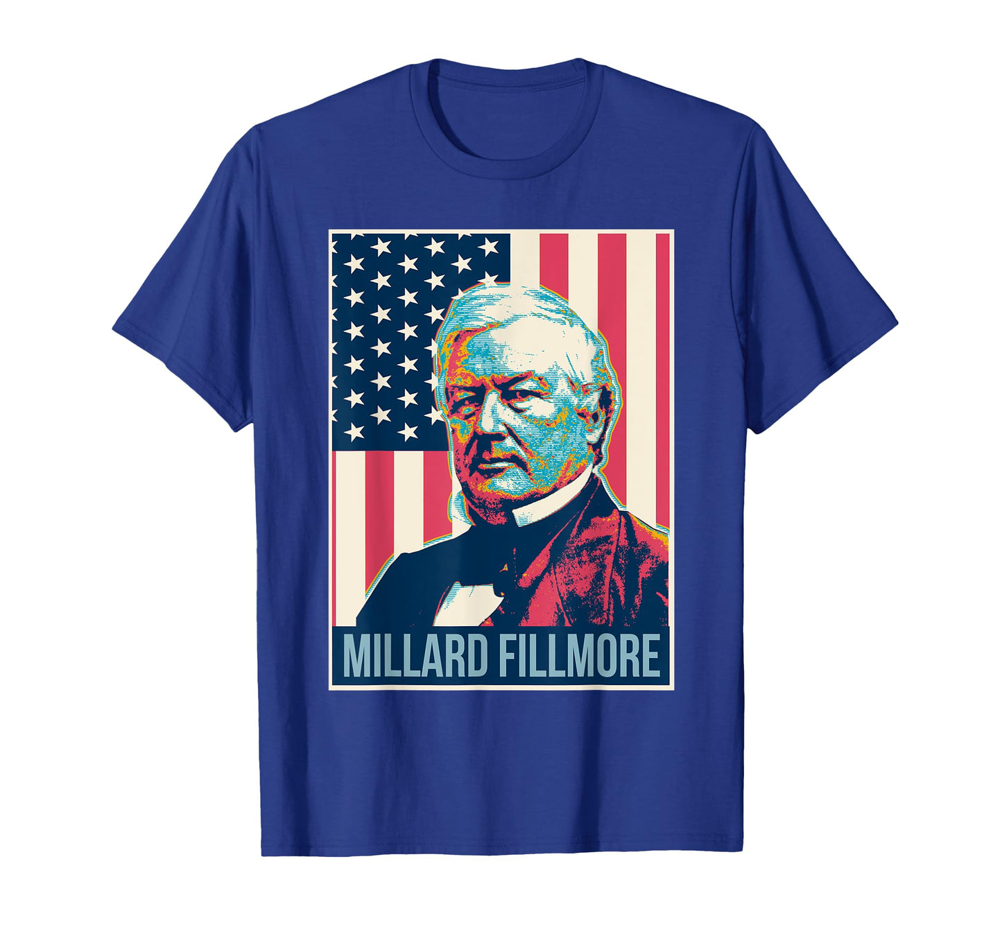 Millard Fillmore President US Flag Shirt T-Shirt