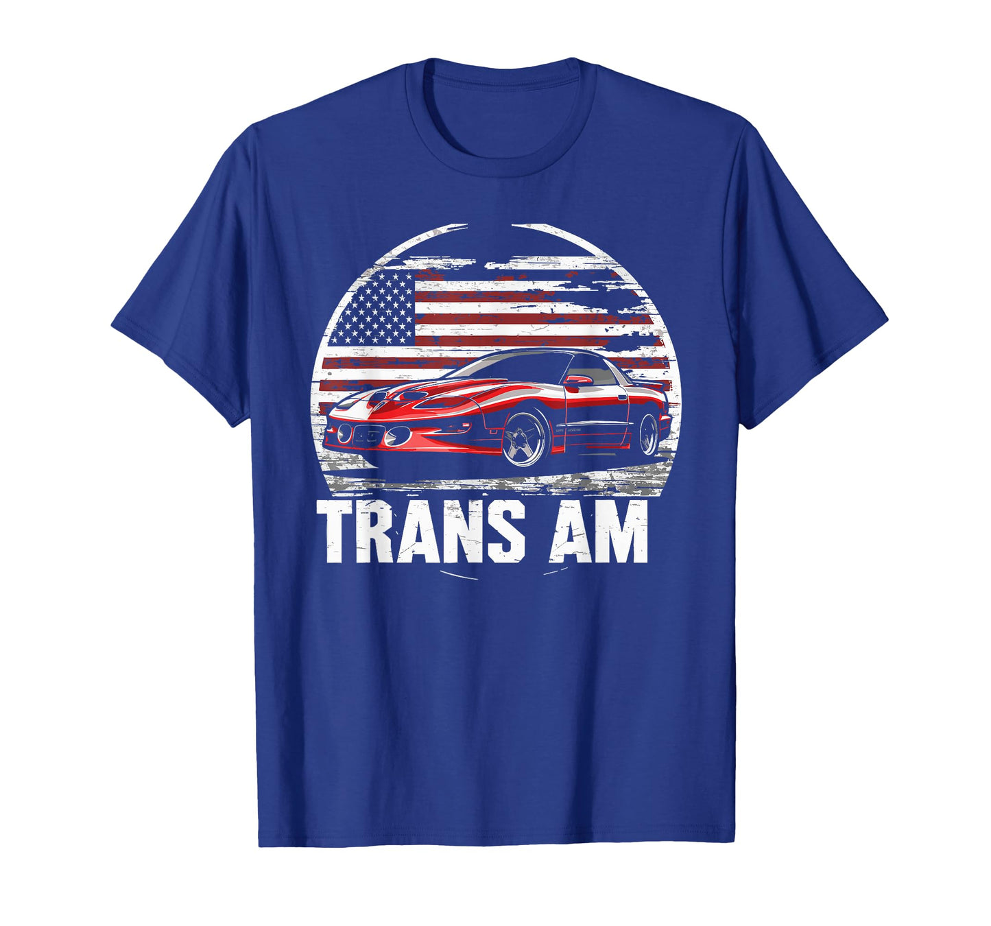 1998 Trans Am Muscle Car Patriotic Flag Trans Am Muscle T-Shirt