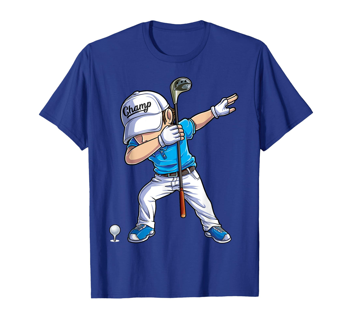 Dabbing Golf Player Golfer Golfing Funny Boys Men Dab Dance T-Shirt Small