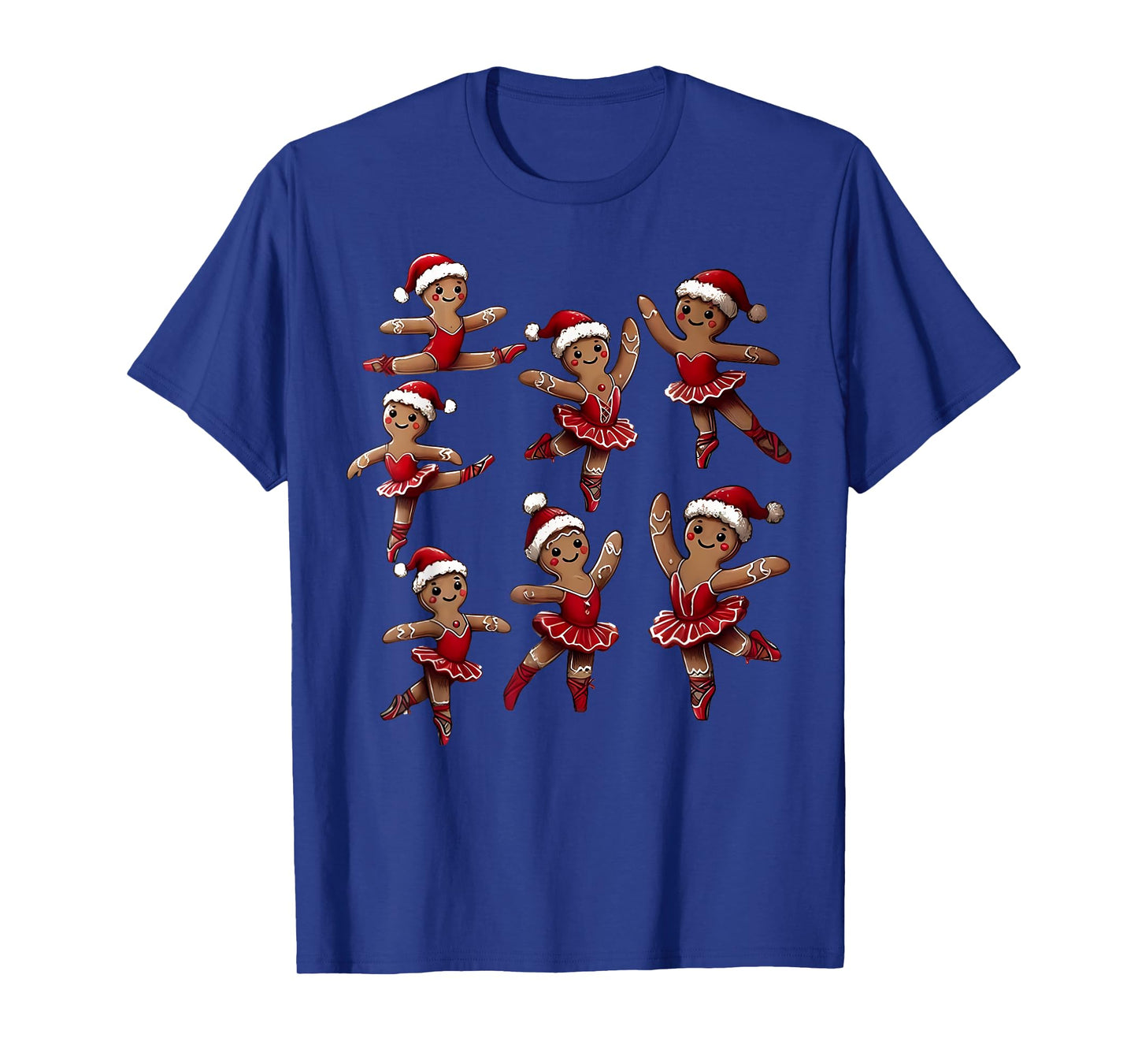 Ballet Gingerbread Ballet Dancer Dance Teacher Christmas T-Shirt