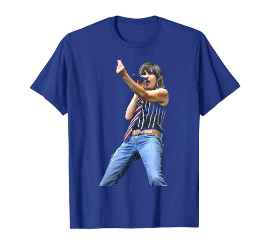 Chrissie Hynde Singer The Pretenders Live By Everard Smith T-Shirt