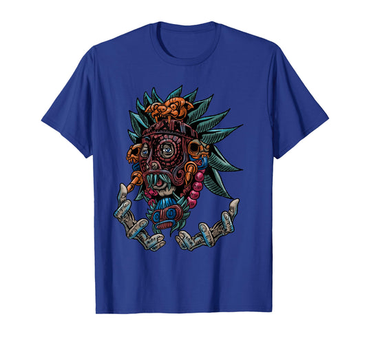 Aztec Warrior Cool Shaman Guardian Inca Maya Gift Idea T-Shirt