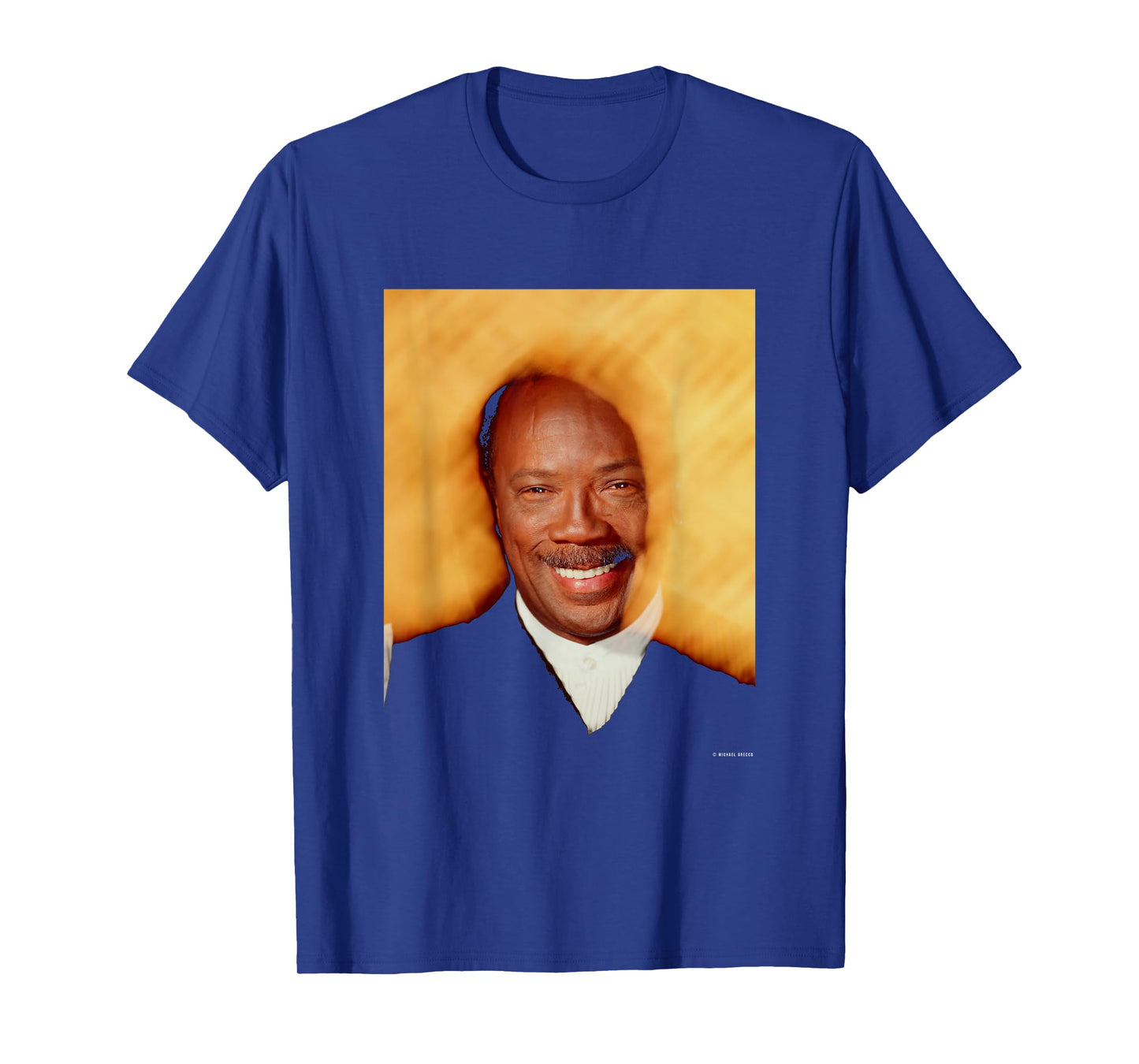Thriller Producer Quincy Jones by Michael Grecco T-Shirt