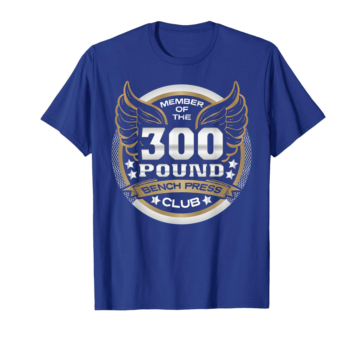 300 Pound Bench Press Club for Powerlifter Weightlifter Gym T-Shirt