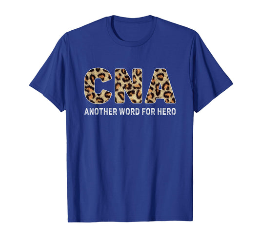 CNA Leopard Nurse Life T-Shirt