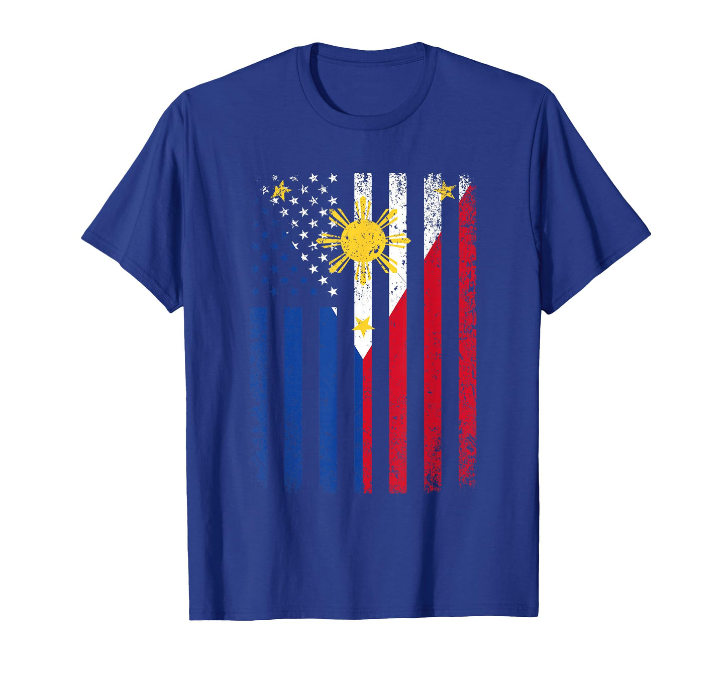 Philippines USA Flag 4th of July American Philippine Flag T-Shirt