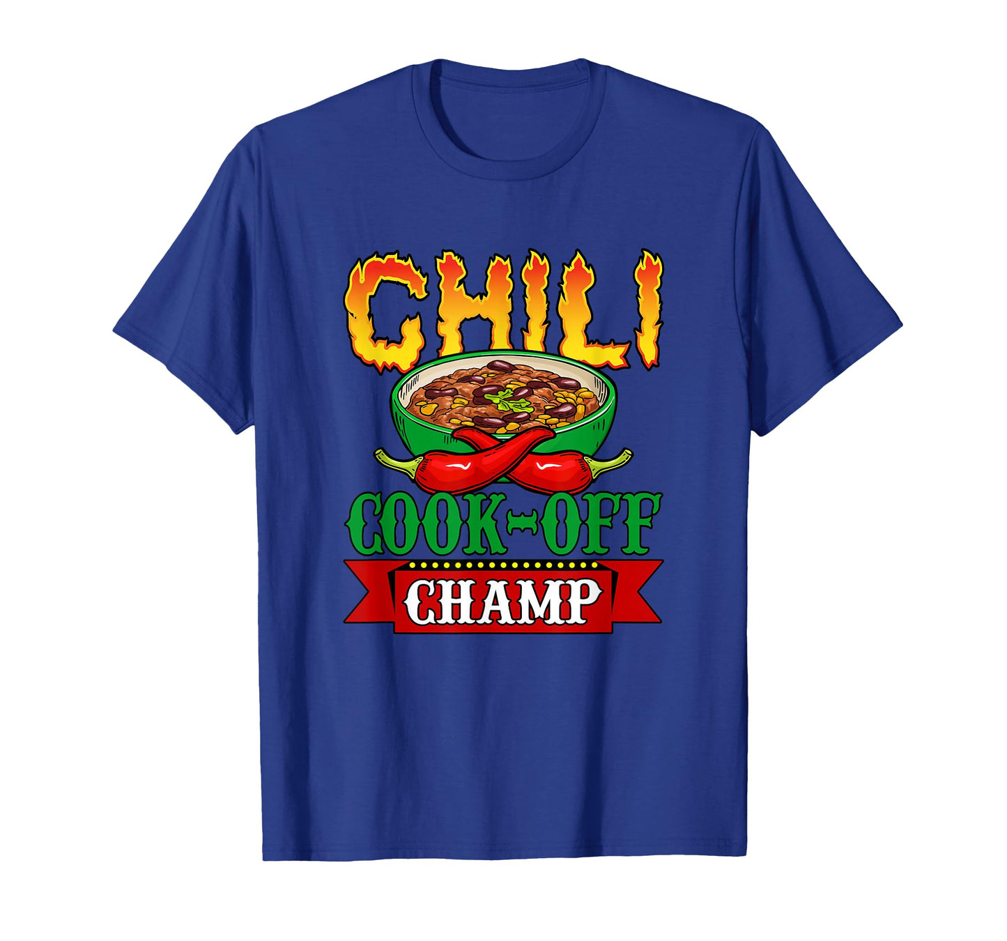 Chili Cook Off Champ Cookoff Competition Contest Winner T-Shirt