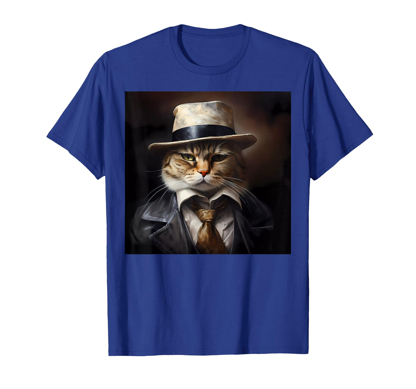 Funny Cat Gangster Mafia Meme for Kitten Parents Adults Kids T-Shirt