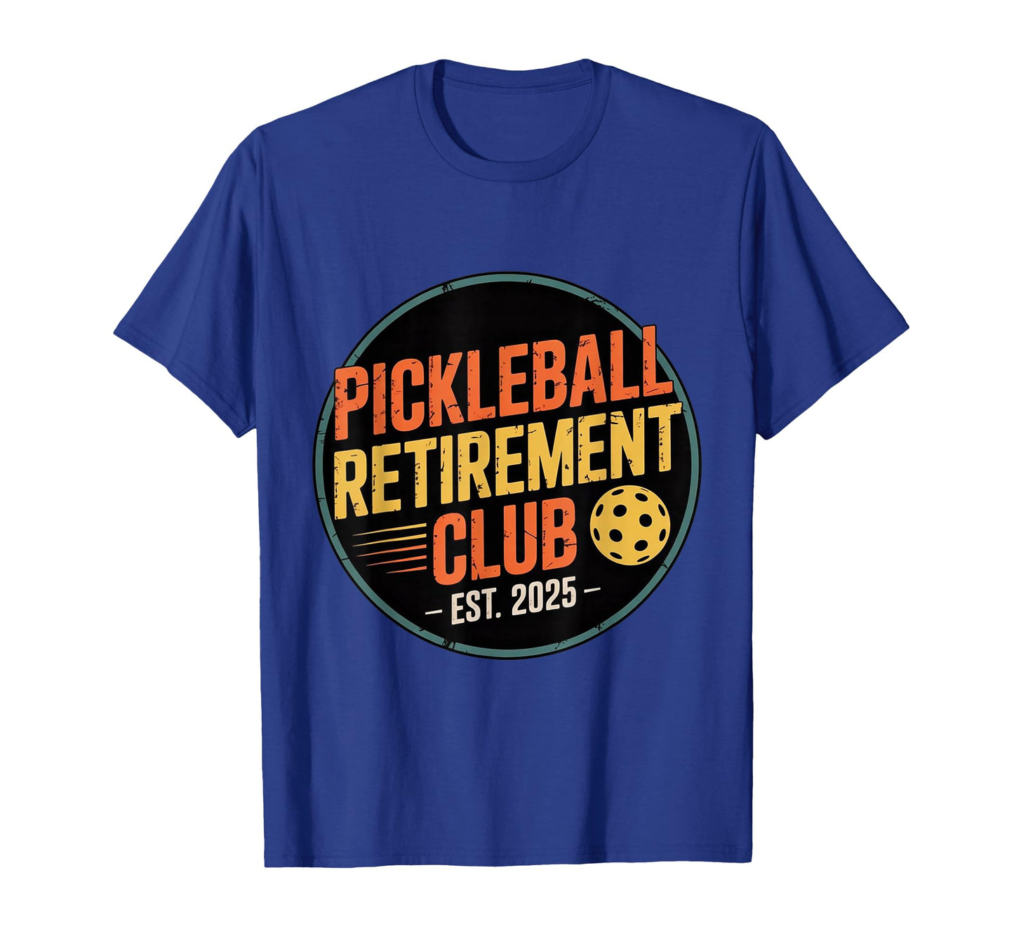 Retro Pickleball Retirement Club Apparel Retro Vintage T-Shirt