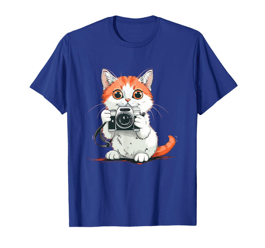 Cute Camera Cat Costume for funny Boys and Girls T-Shirt