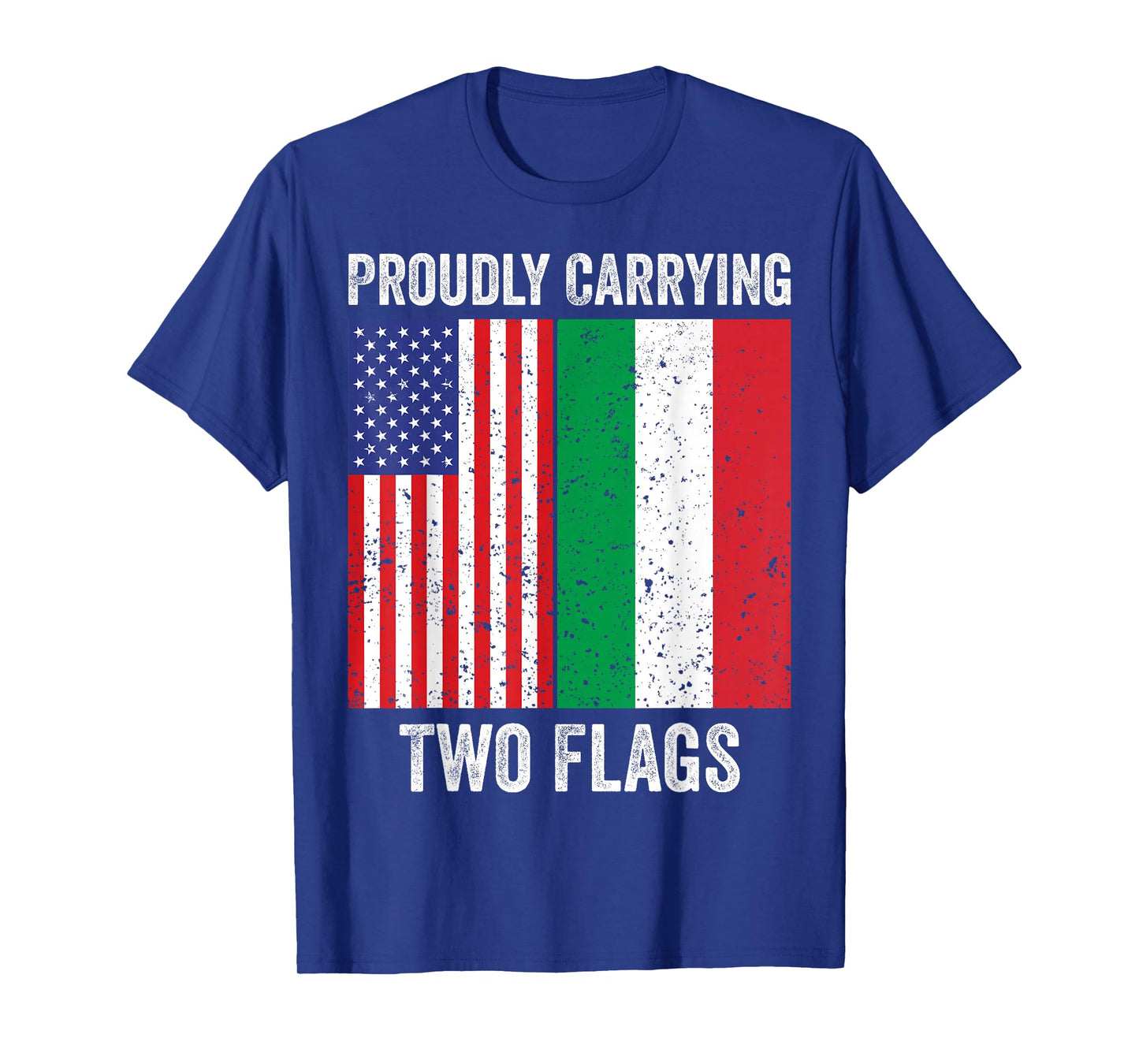 Italy Root Italian American USA Flag T-Shirt