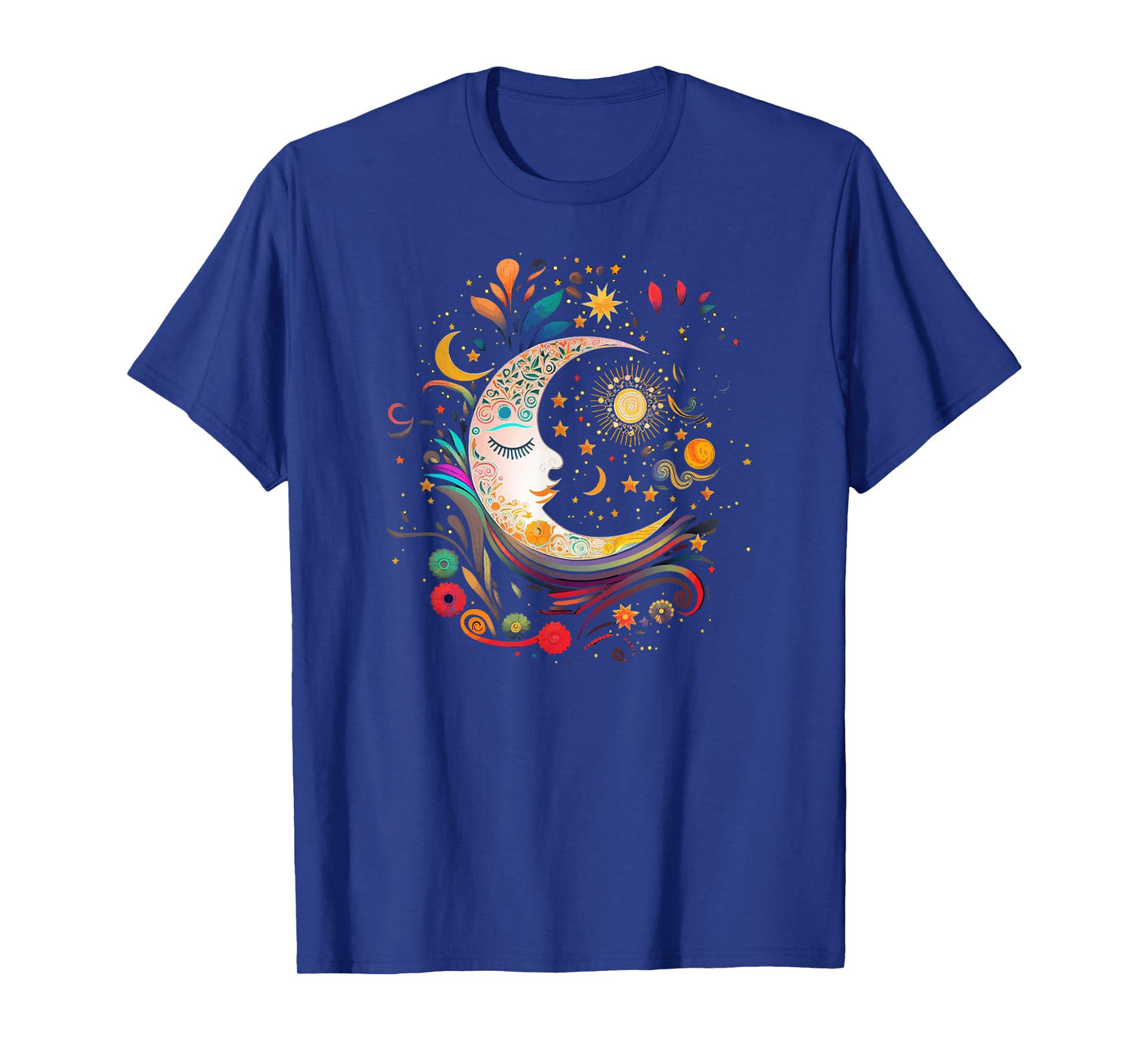 Galaxy Night Sky Moon Lunar Stars Sun Love T-Shirt