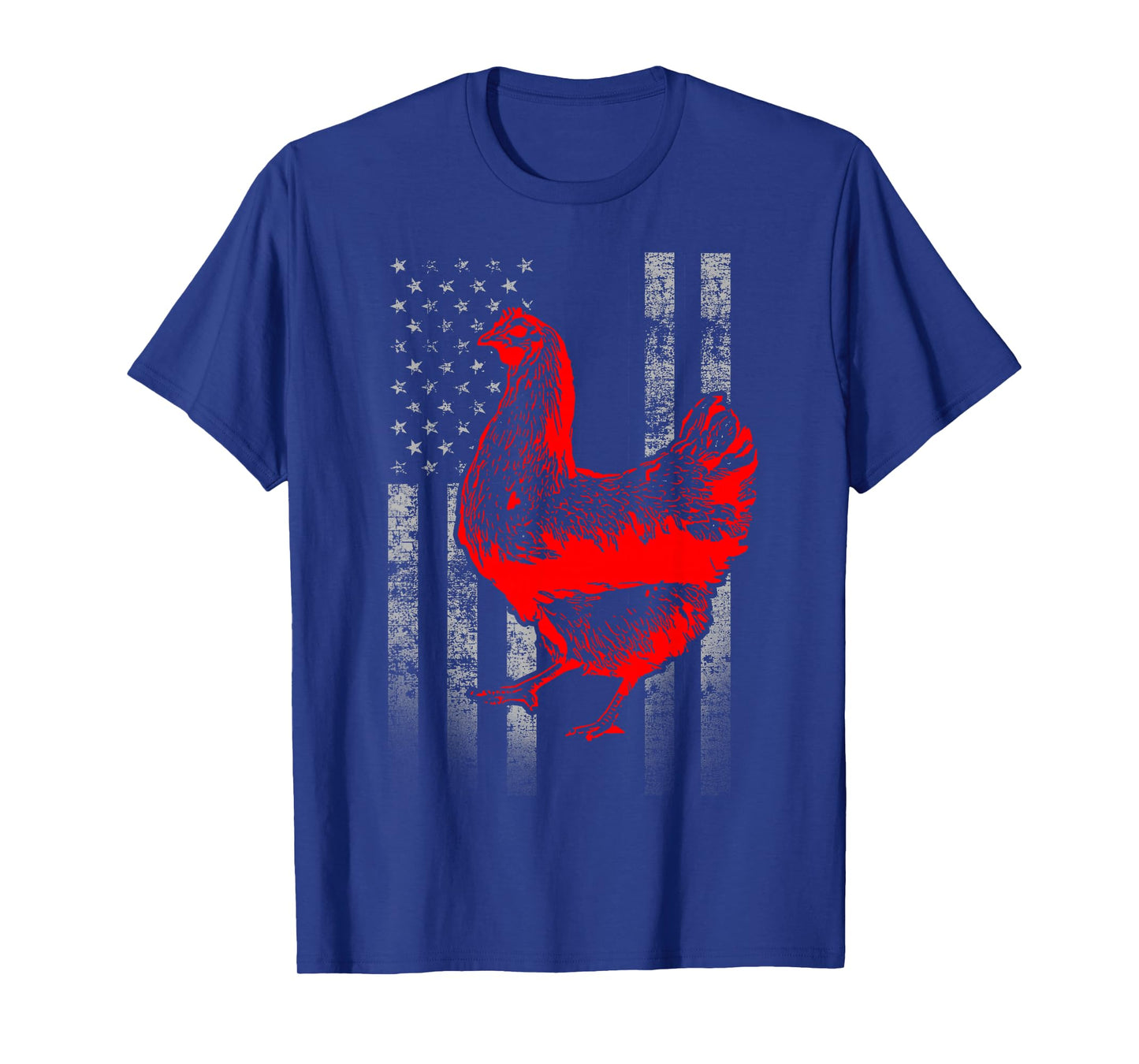 Chicken Farmer Shirt - Cool Chicken Flag TShirt T-Shirt