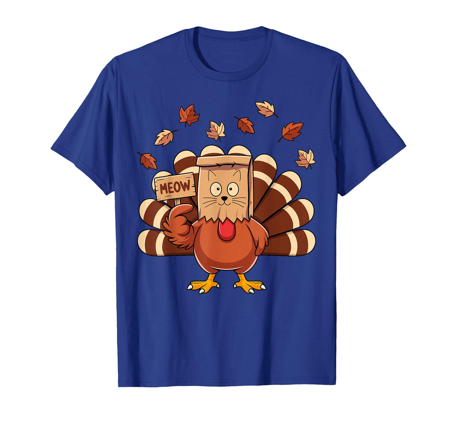Thanksgiving Turkey Moo Gobble Funny Thanksgiving Women Men T-Shirt