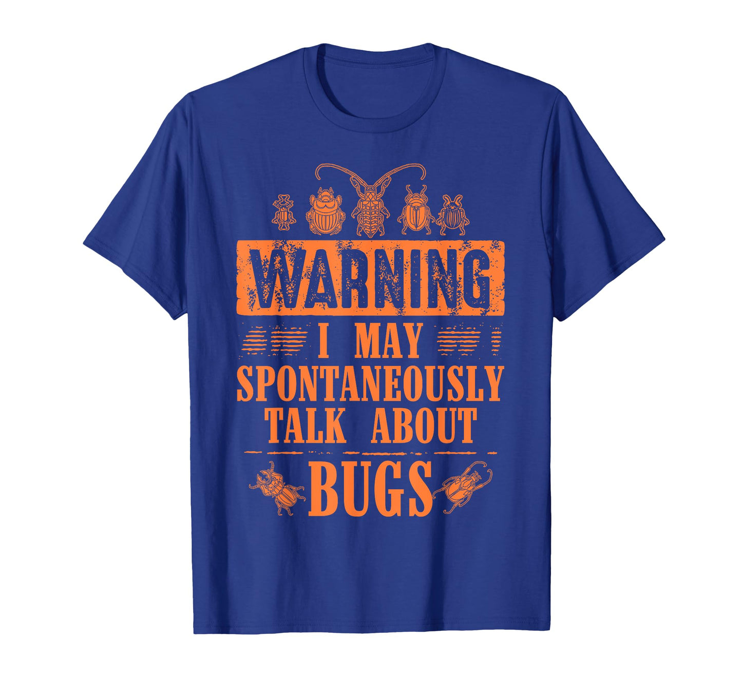 Cool Warning Talk About Bugs Funny Insect Collector Boy Gift T-Shirt